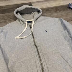 Vintage polo Ralph Lauren thermal lined heavy hoodie 00s L